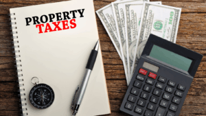 Calculating and budgeting money for property taxes