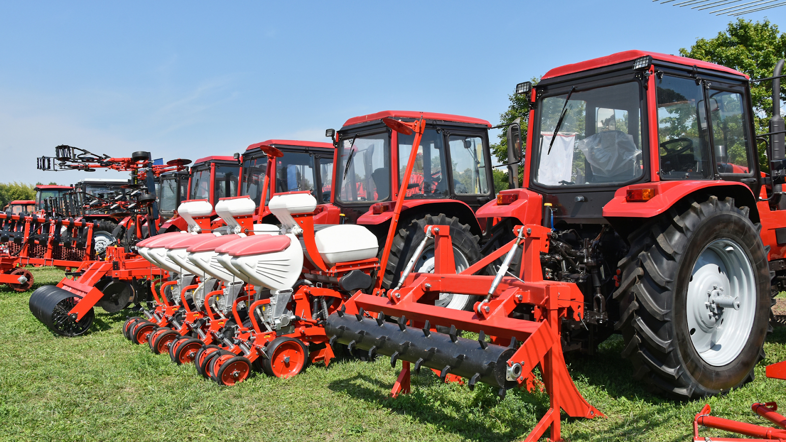 Agricultural machineries and tractors that falls under taxable personal property