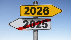 Signage symbolizing direction of real estate market this 2026