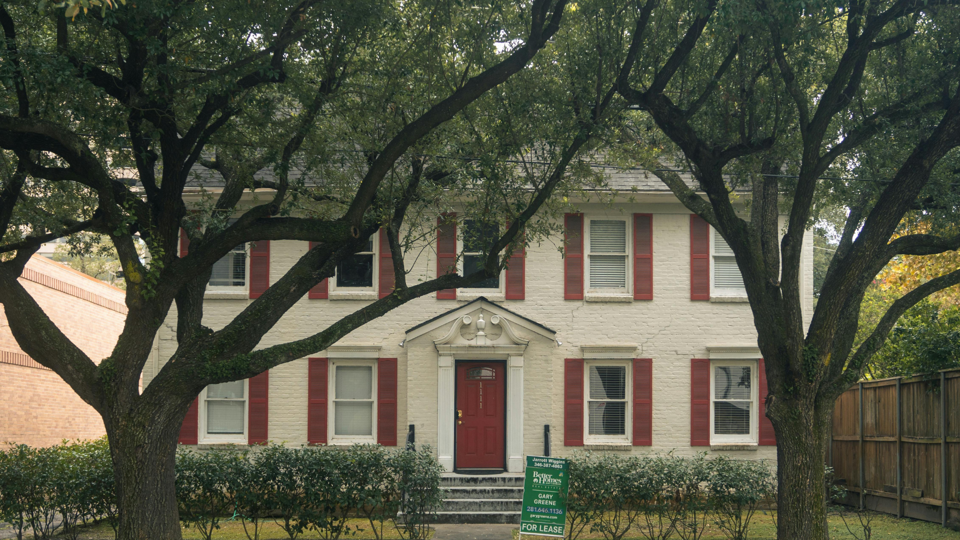Charming Colonial House in Houston, Texas